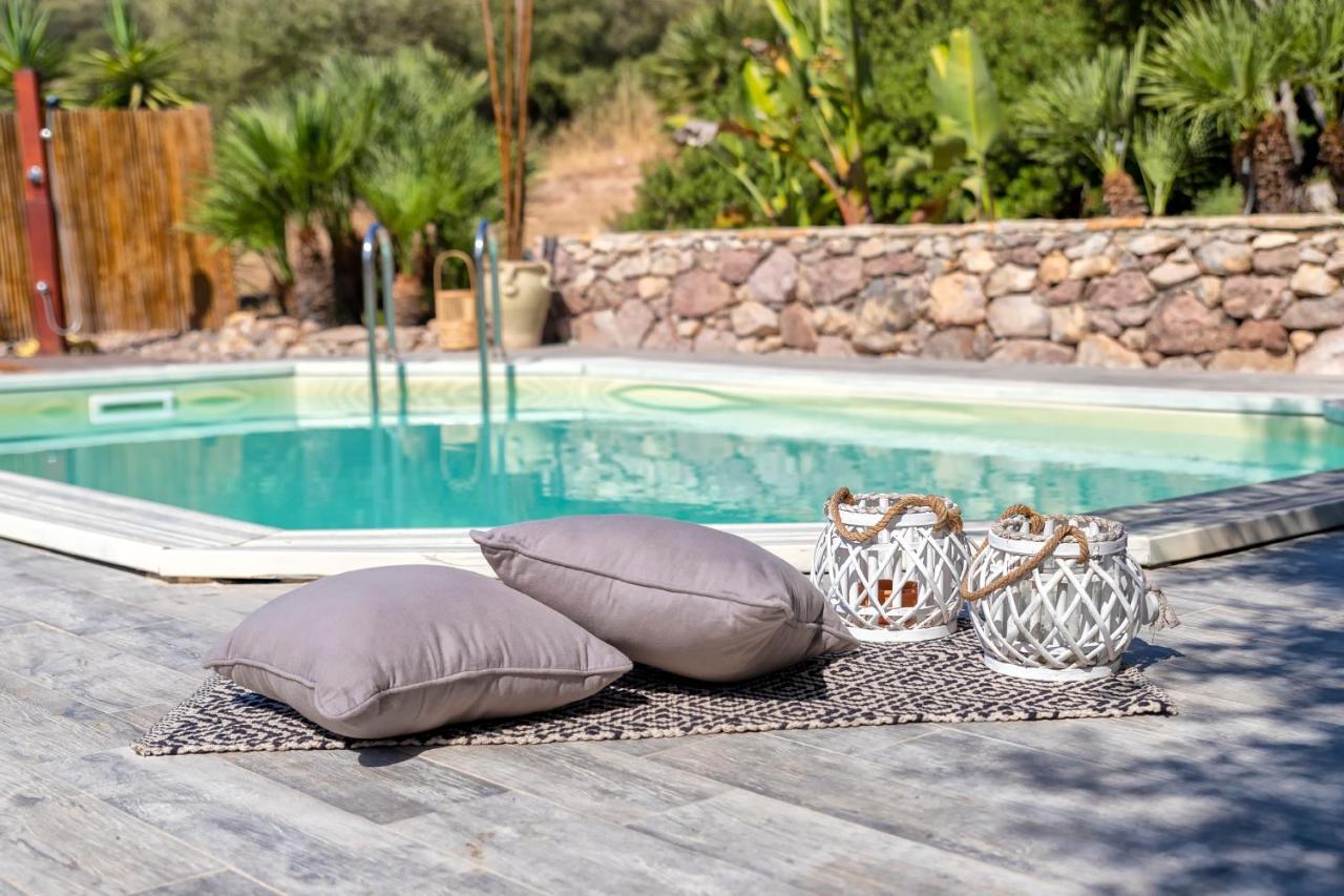 Villa Pedra Alghero - Appartamento In Villa Con Piscina Buitenkant foto