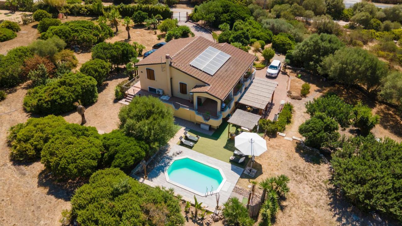 Villa Pedra Alghero - Appartamento In Villa Con Piscina Buitenkant foto