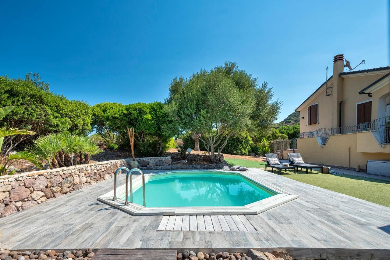 Villa Pedra Alghero - Appartamento In Villa Con Piscina Buitenkant foto